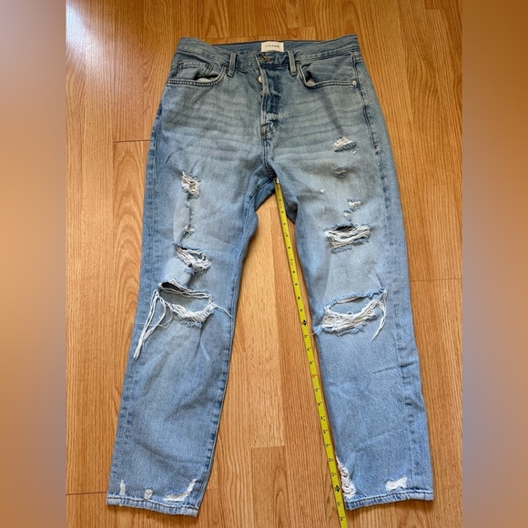 Frame Le Original Distressed Jeans Size 29 - Picture 4 of 6